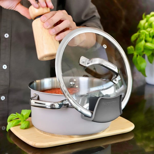 Set de vase pentru gătit 8 buc. din oțel inoxidabil Delight – Tescoma-image-3