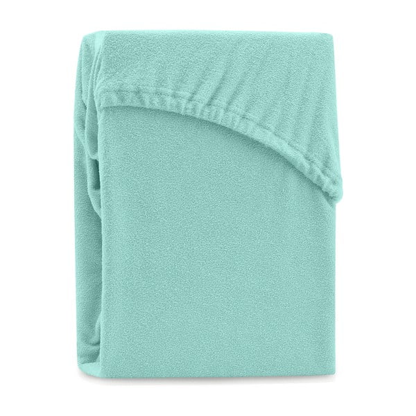 Cearceaf elastic AmeliaHome Ruby, 200 x 80-90 cm, verde mentol-image-1
