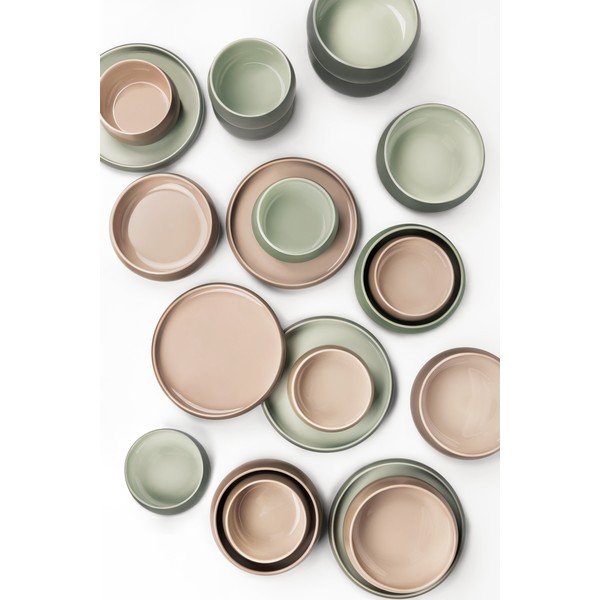 Serviciu de masă 3 buc. din gresie Aura Nomi – Bonami Selection-image-2