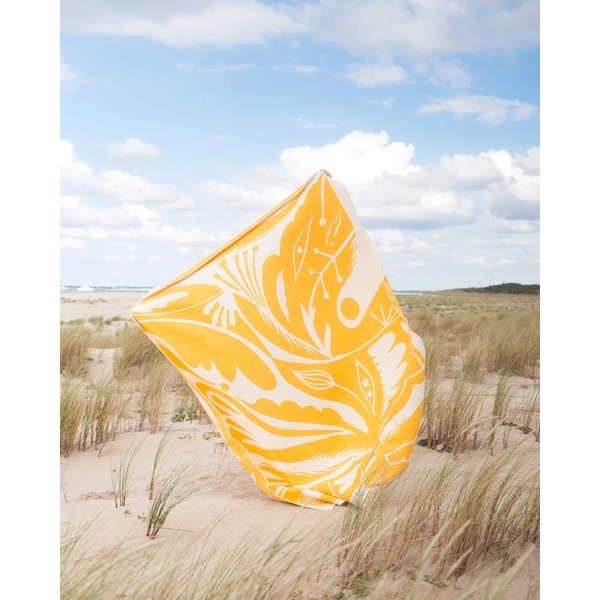 Pătură galbenă 165x200 cm Lino – noo.ma-image-1