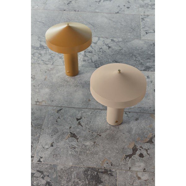 Veioză galben ocru din metal (înălțime 41 cm) Hatto – OYOY Living Design-image-3