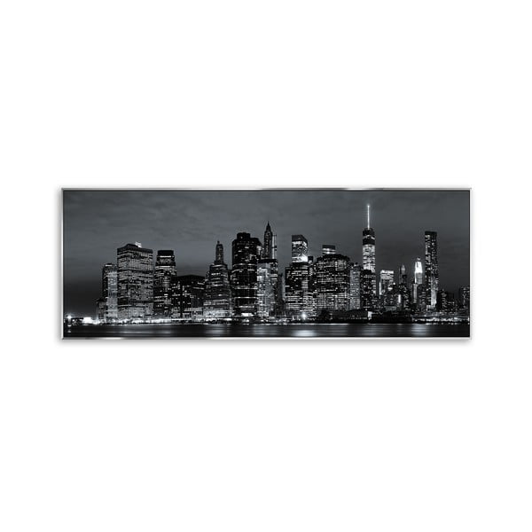 Tablou imprimat pe pânză Styler Silver City, 152 x 62 cm