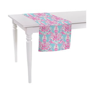 Napron Mike & Co. NEW YORK Butterflies Pattern, 140 x 40 cm, albastru-roz