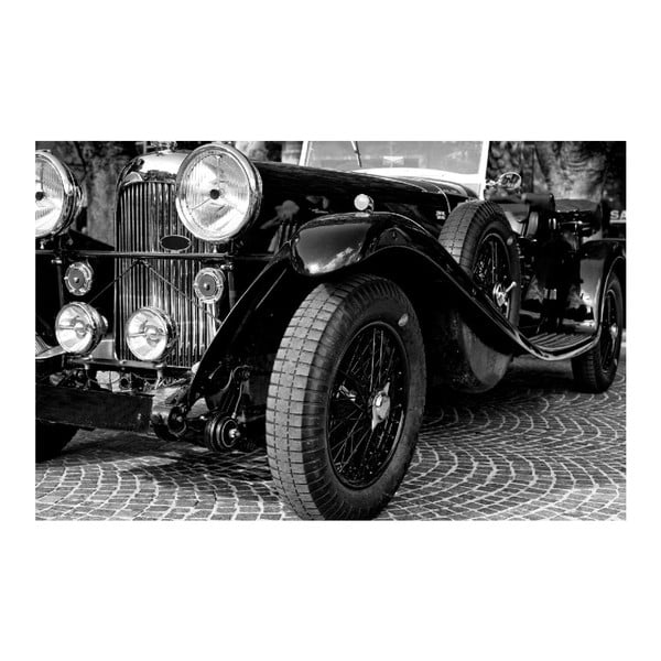 Tablou Black&White Vintage Car, 45 x 70 cm