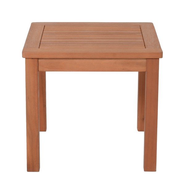 Masă auxiliară de grădină din lemn de eucalipt 44x44 cm Tucson – Garden Pleasure