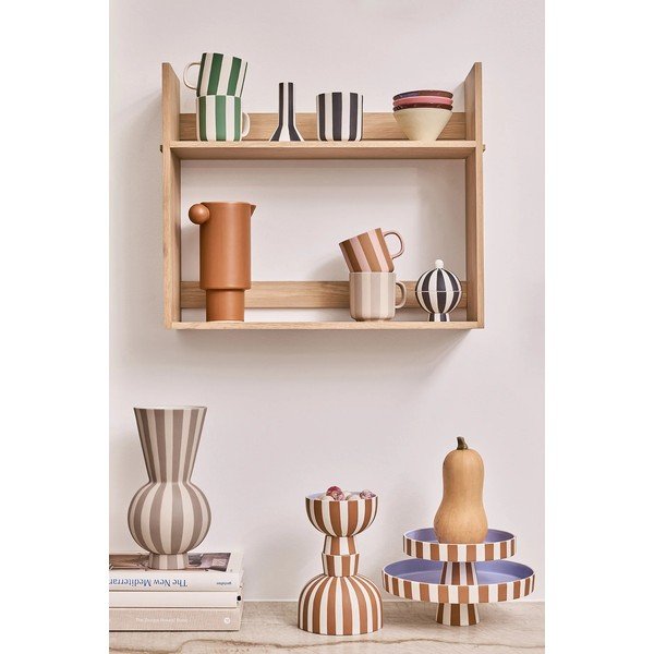 Bol mic maro pentru servire din gresie Toppu – OYOY Living Design-image-2