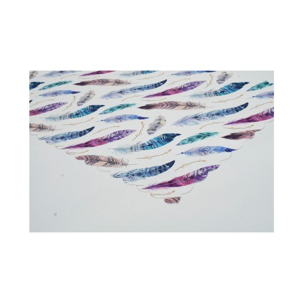 Napron din microfibră pentru masă Minimalist Cushion Covers Feather, 45 x 145 cm-image-1