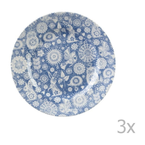 Set 3 farfurii din ceramică Churchill Penzance, ⌀ 17 cm