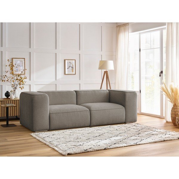 Canapea gri/bej 255 cm Zephyr – Bobochic Paris-image-1