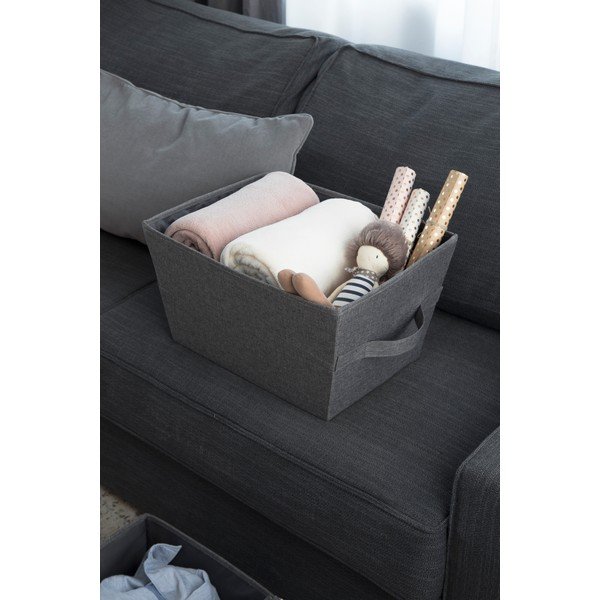 Coș de depozitare de depozitare din material textil 34,5x45x25 cm Soft Storage – Bigso Box of Sweden-image-3
