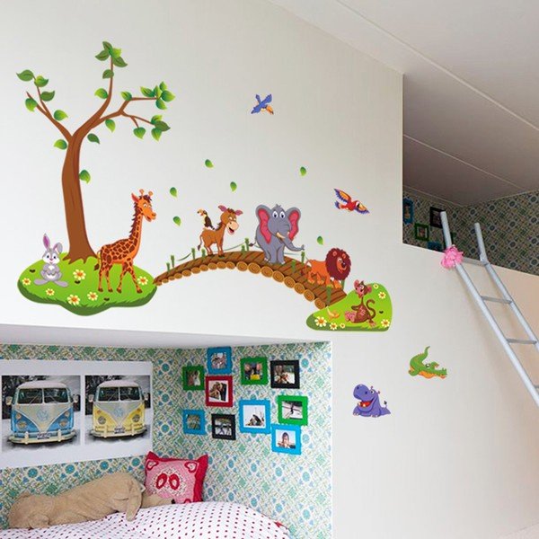 Set autocolante Ambiance Wooden Bridge-image-3