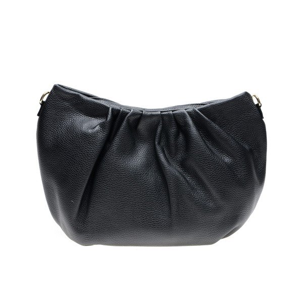 Geantă din piele Carla Ferreri, negru-image-3