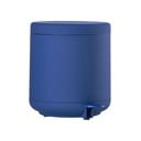 Coș de gunoi albastru cu pedală din plastic 4 l Ume – Zone