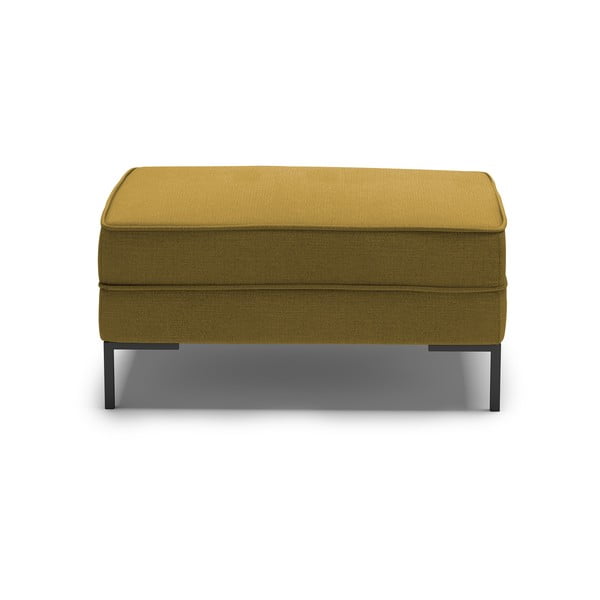 Taburet Milo Casa Attilio, galben-image-1