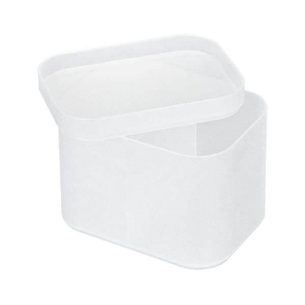 Organizator pentru cosmetice Ice Cube M, alb-image-2