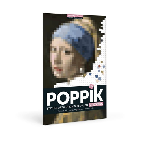 Poster cu stickere Poppik Vermeer