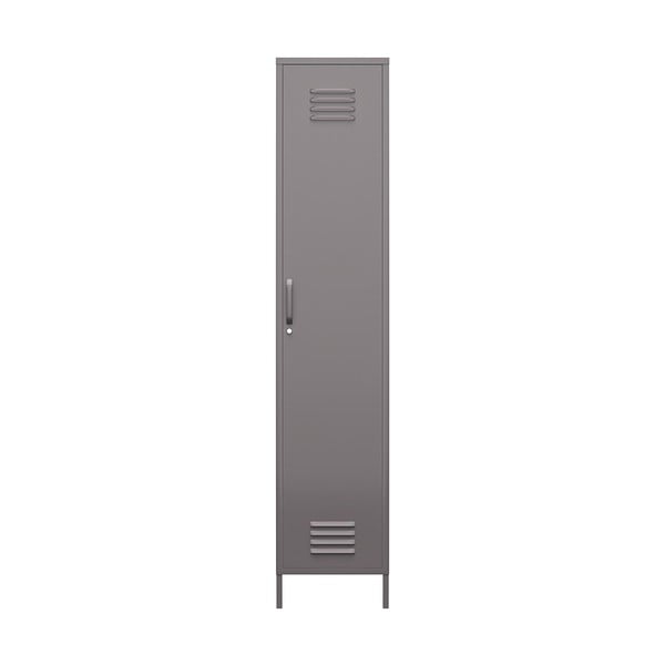 Dulap gri din metal 37x182 cm Bradford – Støraa