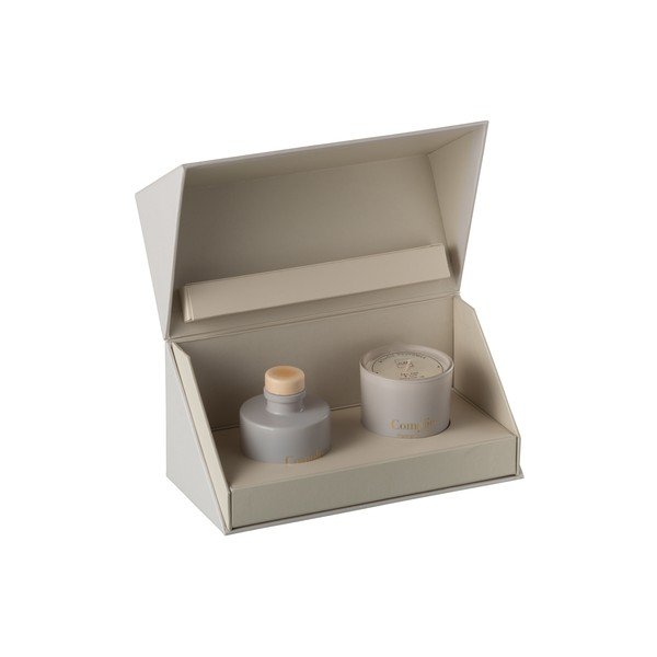 Set lumânare și difuzor parfumat J-Line Scent-image-1