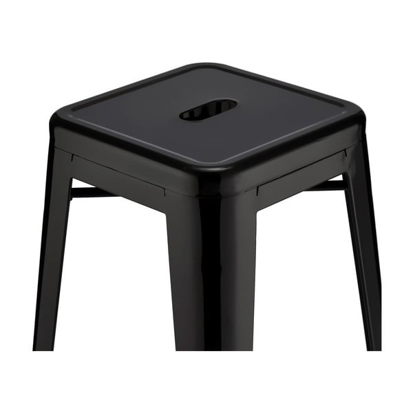 Scaune de bar negre 2 buc. din metal 76 cm Korona – Furnhouse-image-3