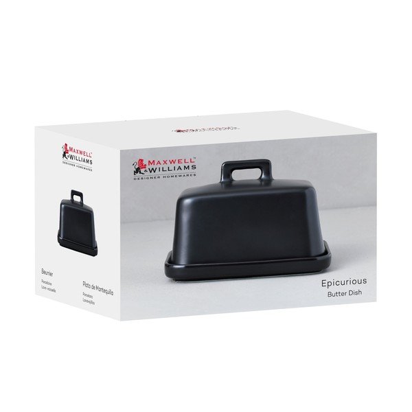 Untieră neagră din porțelan Epicurious – Maxwell & Williams-image-1