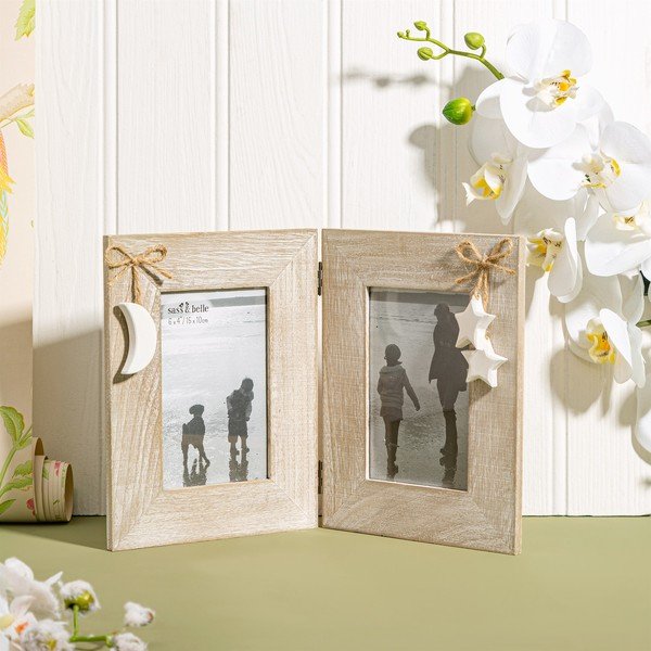 Ramă foto din lemn 34x22 cm - Sass & Belle-image-1