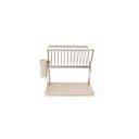 Scurgător de vase bej cu două nivele din metal 37x33 cm – Brabantia