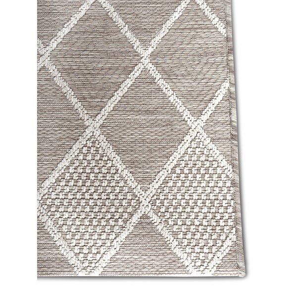 Covor de exterior bej 194x290 cm – Elle Decoration-image-4