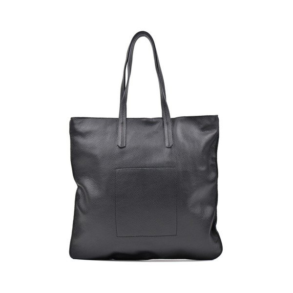 Geantă din piele Luisa Vannini Thalia, negru-image-4