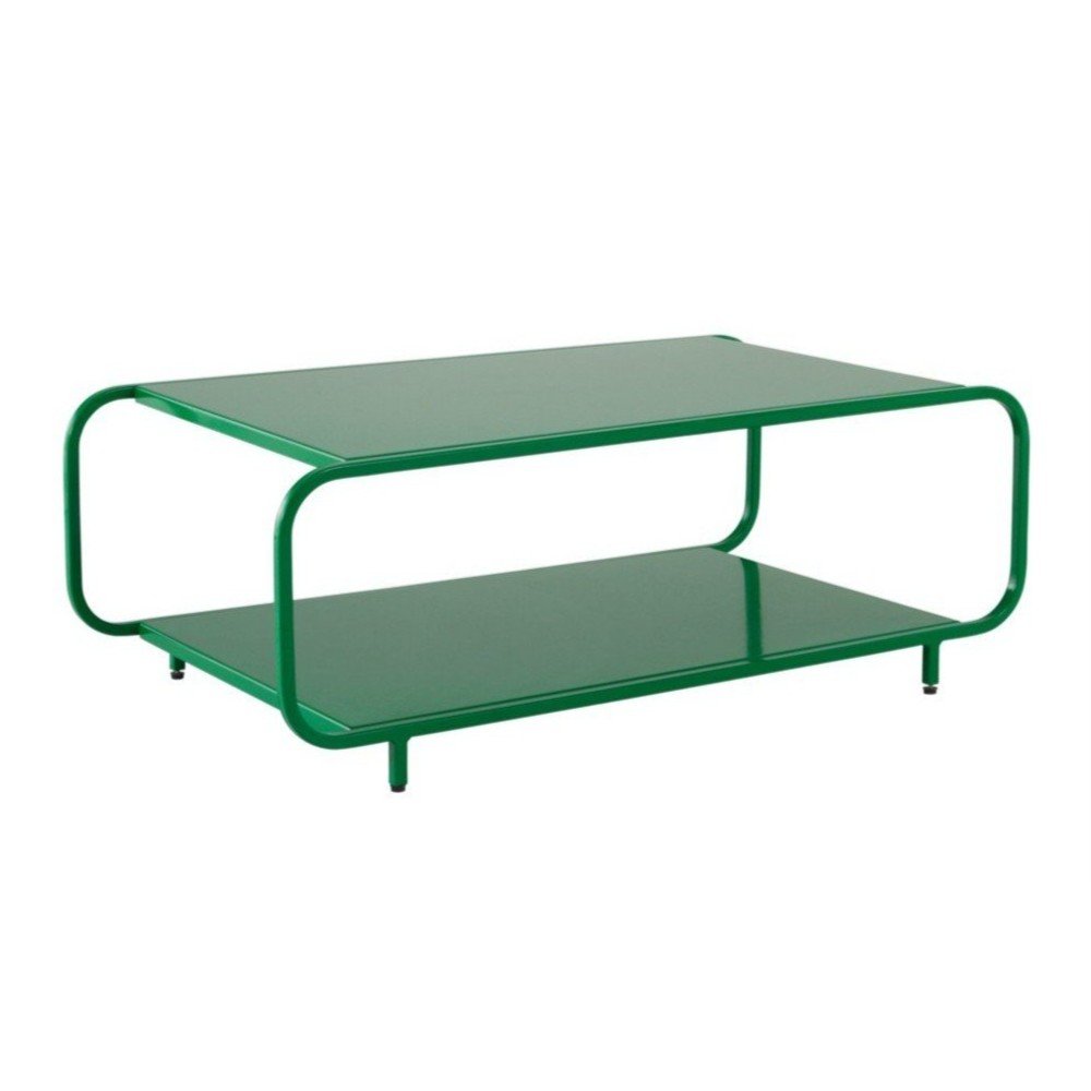 Măsuță de cafea verde din metal 55x100 cm Anzac – Jotex