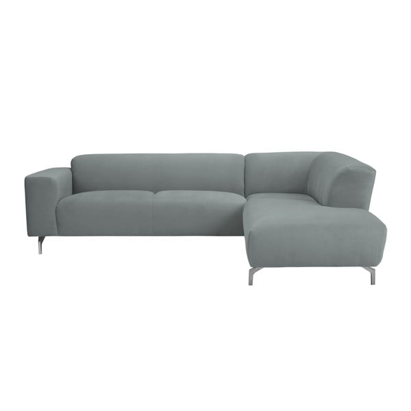 Canapea colţar Windsor & Co Sofas Orion, partea dreaptă, gri