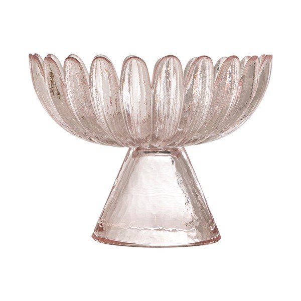 Bol mic roz deschis pentru servire din sticlă 220 ml Nalu – Bloomingville