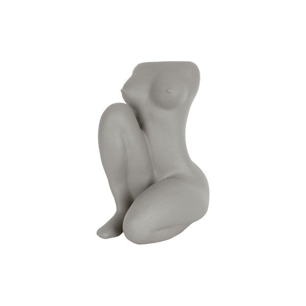 Vază PT LIVING Sitting Lady, gri-image-2