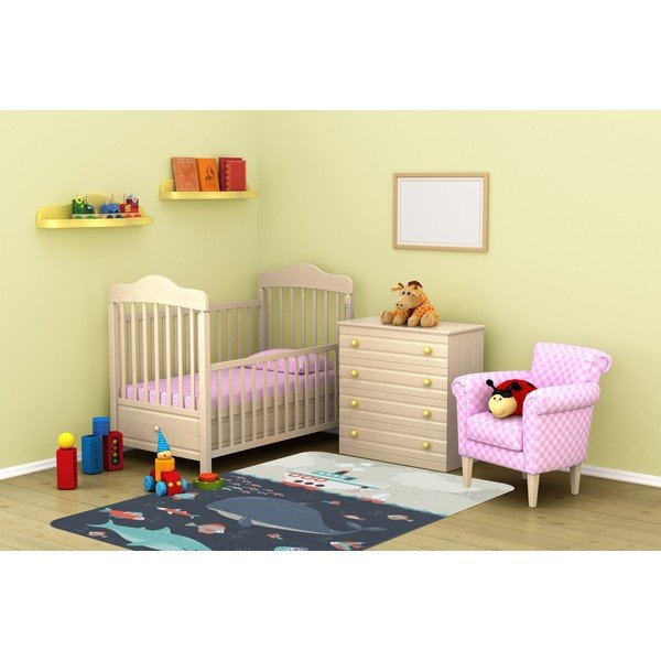 Covor pentru copii 100x140 cm Happy Sails – Oyo Concept-image-2