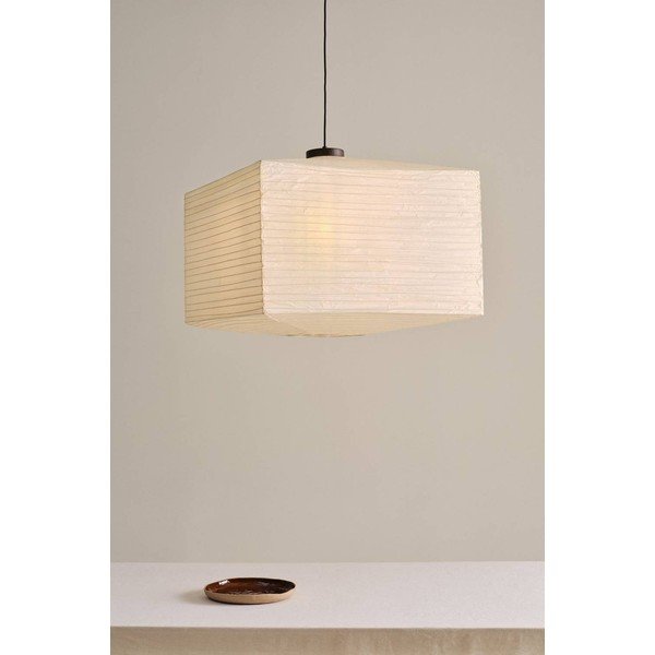 Lustră bej din hârtie ø 70 cm Signe – Jotex-image-1