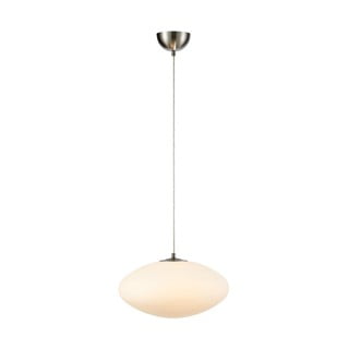 Lustră albă cu abajur din sticlă ø 38 cm Locus – Markslöjd