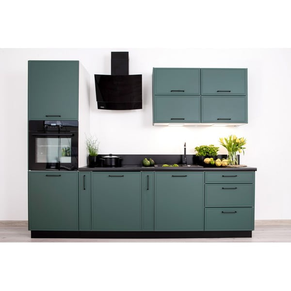 Bucătărie dreaptă cu blat 270 cm (fără montaj) Aden – STOLKAR