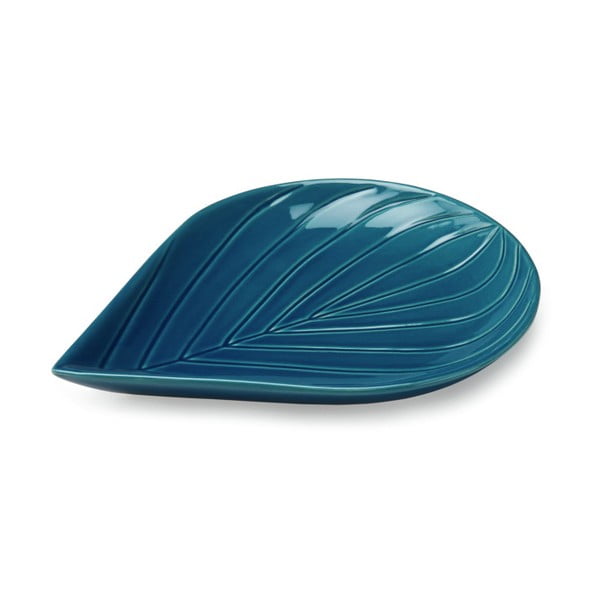Platou din ceramică Kähler Design Cono, albastru închis