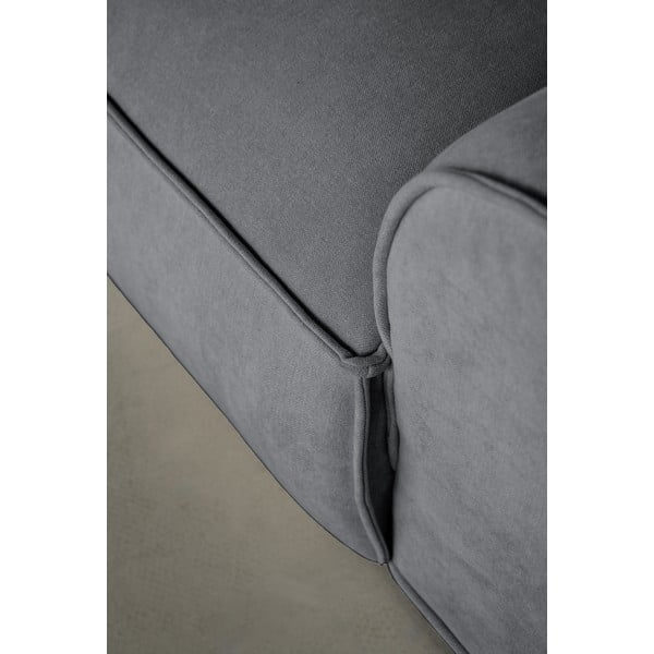 Modul pentru canapea gri (cu colț pe partea stângă ) Flex Felix – Miuform-image-4