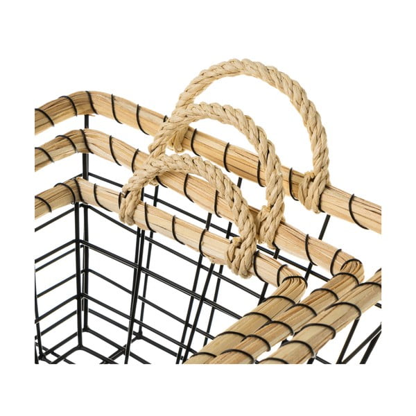 Coșuri metalice din sârmă în set de 6 buc. - Casa Selección-image-1