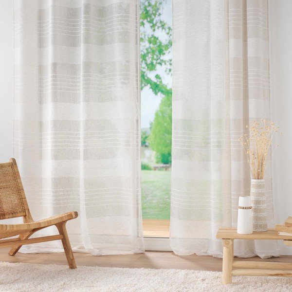 Perdea bej 140x280 cm Janice – douceur d'intérieur-image-3