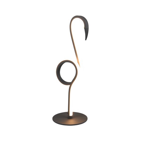 Veioză neagră LED (înălțime 35 cm) Ingo – Reality-image-3