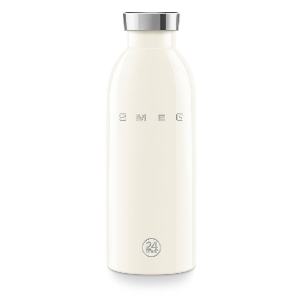 Sticlă termică crem din oțel inoxidabil 500 ml 24BOTTLES – SMEG