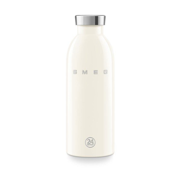 Sticlă termică crem din oțel inoxidabil 500 ml 24BOTTLES – SMEG
