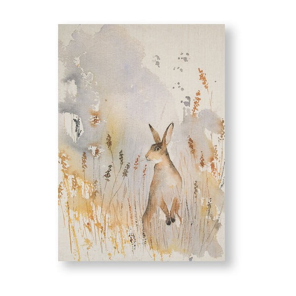 Tablou Graham & Brown Meadow Hare, 50 x 70 cm