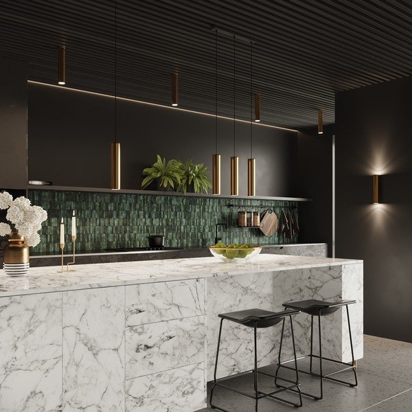 Aplică de perete aurie din metal ø 6 cm Castro – Sollux-image-1