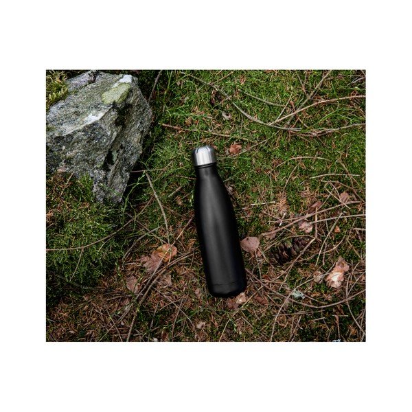 Sticlă termică din inox Sagaform Hot&Cold, 500 ml, negru-image-3