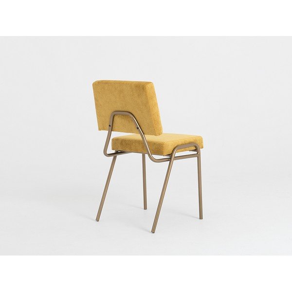 Scaun de sufragerie galben Simple - CustomForm-image-2