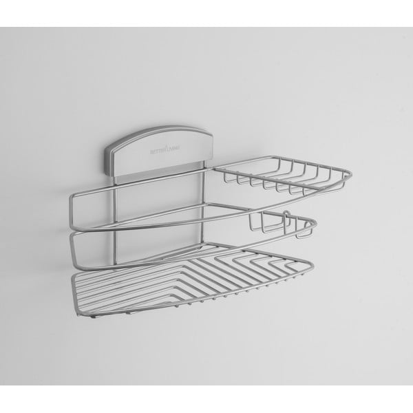 Suport pentru gel de duș cu montare fără găurire Compactor Gel, 35 x 16 cm-image-2