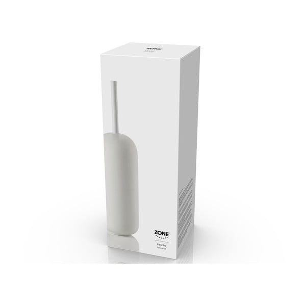 Perie de WC albă din beton Sensu – Zone-image-2