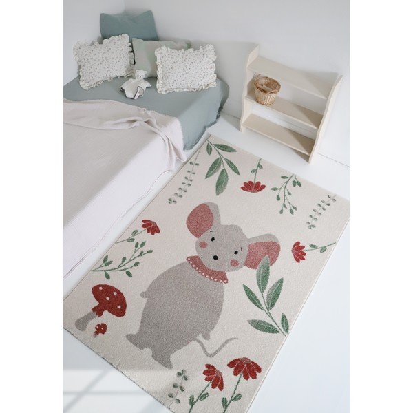 Covor pentru copii crem 120x170 cm Poly – Nattiot-image-4